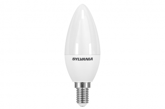 Sylvania LED Leuchtmittel Kerzenform V7 470LM 4.5W (6 Stück ) - warmweiß