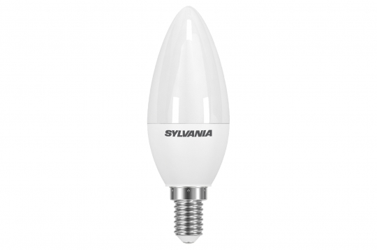 Sylvania LED lamp in kaarsvorm V7 470LM E14 (6 stuks) - koel wit