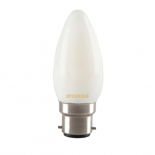 Sylvania LED Lamp ToLEDo RT Kaars (6st) V5 ST 470LM 827 B22 SL - warm wit