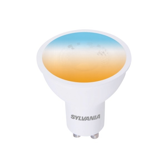 Sylvania GU10 LED Leuchtmittel ToLEDo WhiteTone (6Stk.) E55D, 5W - Farbwechsel
