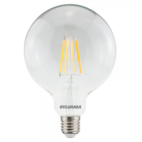 Sylvania LED Leuchtmittel ToLEDo (6 Stk.) Retro G120 V5 CL E27 - warmweiß