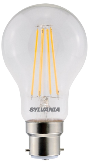 Sylvania ToLEDo RT GLS CL 806LM 827 B22 SL4 - homelight