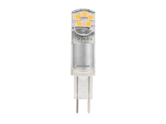 Sylvania LED replacement for halogen GY6.35, 2.4W (10 pieces) - warm white