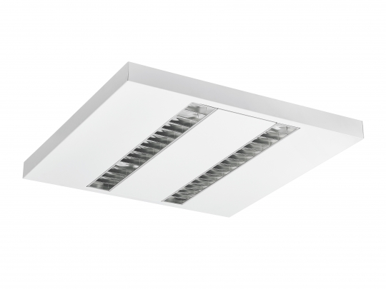 Sylvania Rana LED 2 Opbouw 600 louvre 2-lamps 28W 2,800lm 830