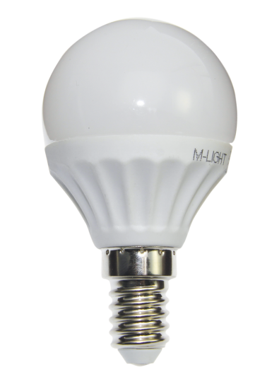 mlight LED drop lamp G45 3W/E14 2900 K not dimmable
