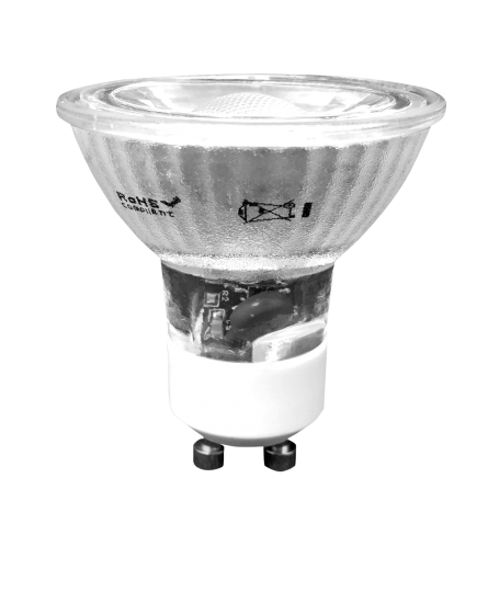 mlight LED lampe à réflecteur 3W/GU10 non dimmable - blanc chaud