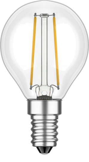 mlight LED druppelvorm 2W/E14 niet-dimbaar - warm wit