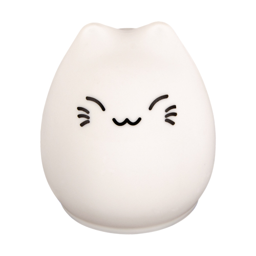 Strühm by Ideus LED table lamp manga style cat, 0.4W, 270°, battery 3x AAA- neutral white