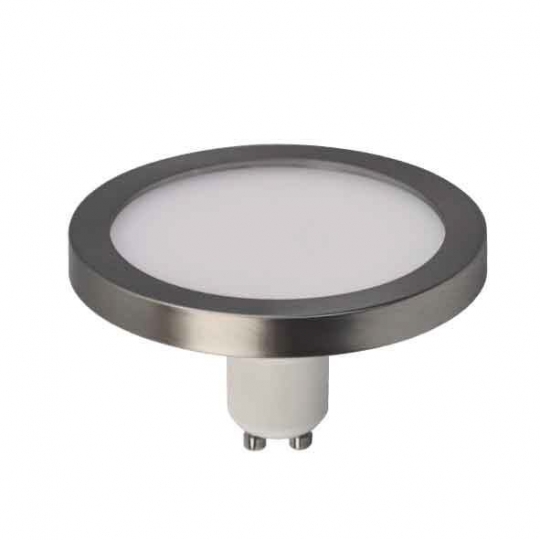 LM LED Mini Panel 3 Step Dimming, Diffuseur Nickel 4.5W-GU10/827 - blanc chaud