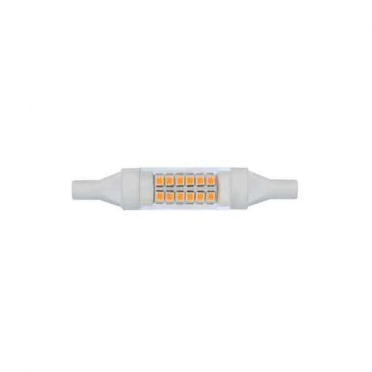 LM LED lampe torche R7s SLIM 78mm 360° 5W-470lm-R7s/830 - blanc chaud