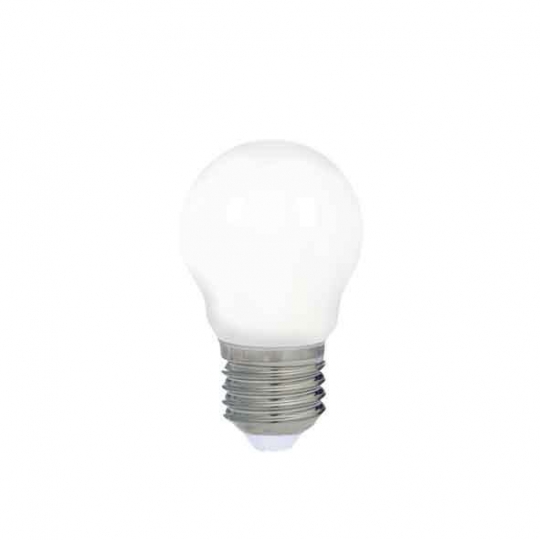 LM LED filamentlamp mat P45 4.5W-470lm-E27/827 - warm wit