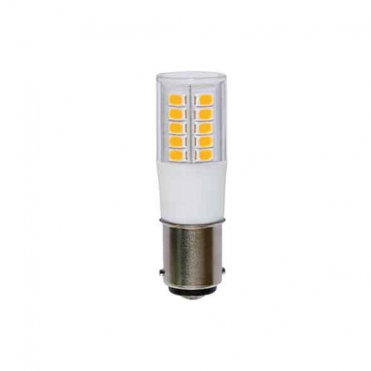 LM LED Leuchtmittel T18 B15d 5.5W-600lm-B15d/830 - warmweiß
