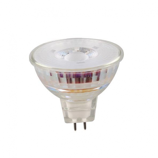 LM LED Leuchtmittel MR16 Glas AC/DC 12V-38° 4W GU5.3/830 - warmweiß