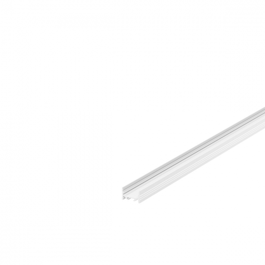 SLV GRAZIA 20 Aufbauprofil, LED, flach, gerillt, 3m, weiß