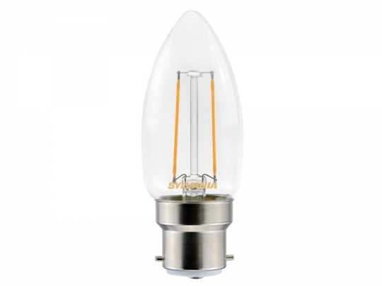 Sylvania LED Lampe ToLEDo (6 Stk.) RT Kerze V4 CL B22 - warmweiß