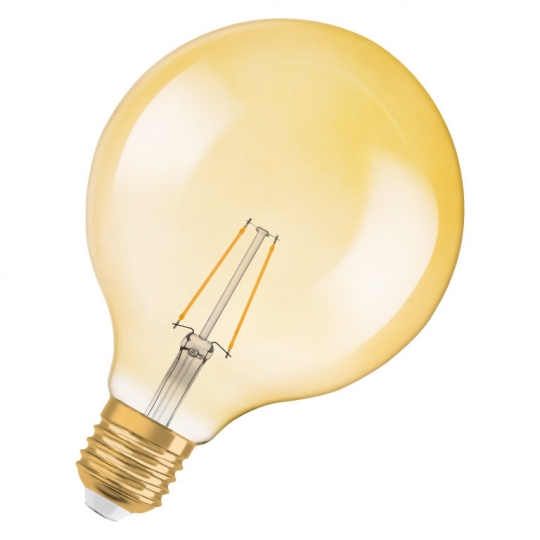 Osram Vintage LED Lampe Globe 2.5W, 825, 230V
