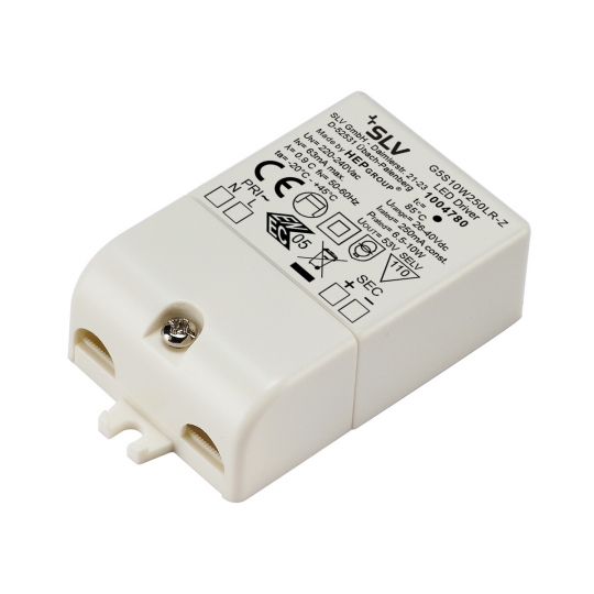 SLV LED constant-current teiber 250mA, 10W in white