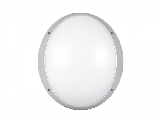 Concord Brio LED ll 9/17W 665/1.266lm 830 VR Argent IP65 Luminaire Concord - 1 pièce