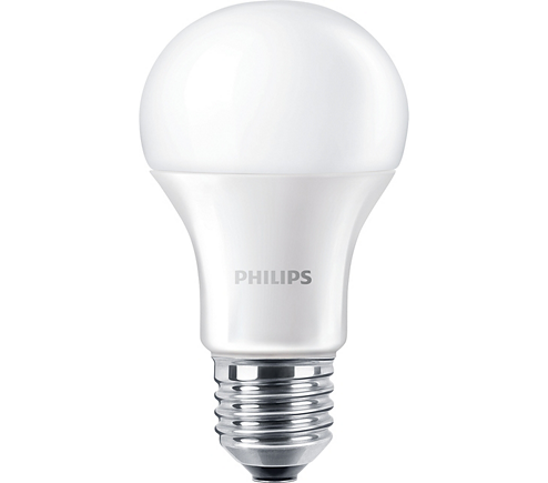 Signify GmbH (Philips) LED lamp 10W, A60, E27, wit mat - neutraal wit (4000K)