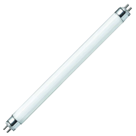 mlight T5-Lechtstofflampe, 8W, 230V, G5, 3300K, 360°, 400lm, 10000h, B, nicht dimmbar