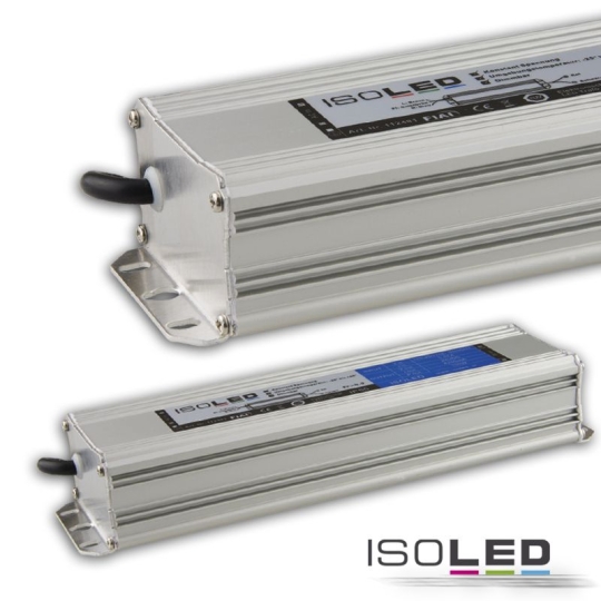 ISOLED LED transformator 24V/DC, 20-100W dimbaar (voltage sink)