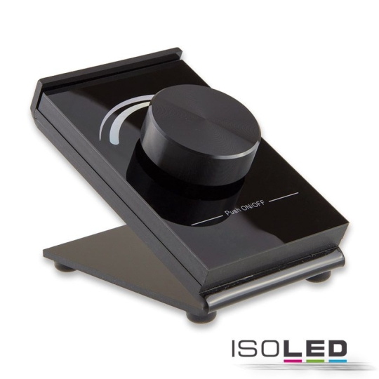 ISOLED Sys-One 1-kleurige tafelmodel afstandsbediening met draaiknop en batterij