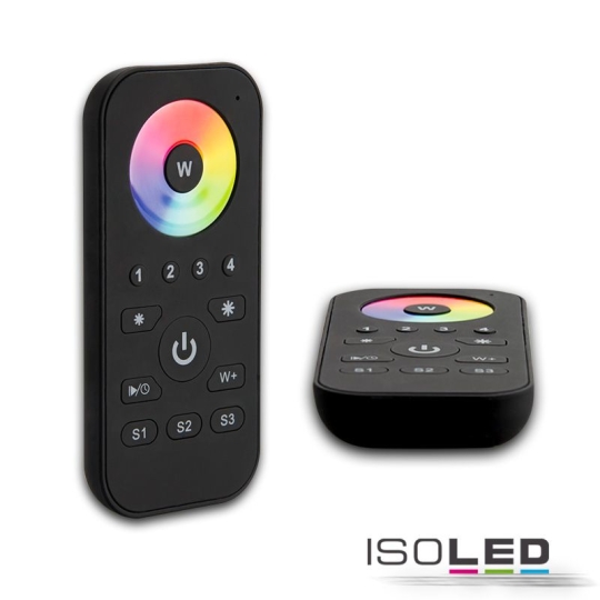 ISOLED Sys-One RGB+W multifunctionele afstandsbediening voor 4 zones