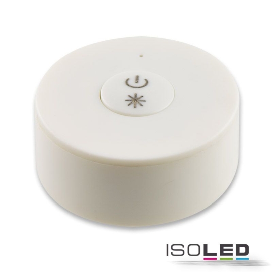 ISOLED Sys-One éénkleurige 1-zone drukknopafstandsbediening met batterij