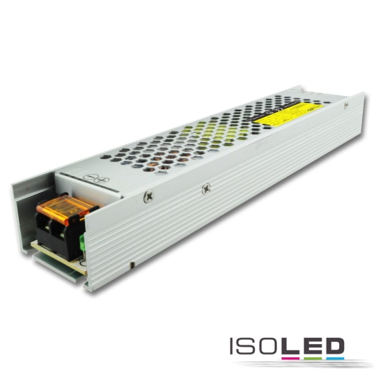 ISOLED LED Trafo 12V/DC, 0-200W, Gitter Slim