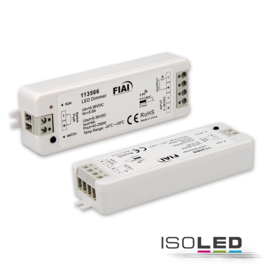 ISOLED LED Dimmer Sys-Pro Push/Funk Mesh
