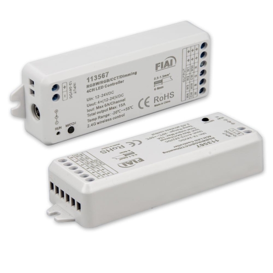 Sys-Pro Wireless Mesh PWM Dimmer, 1-4 Channel, 12-24V DC