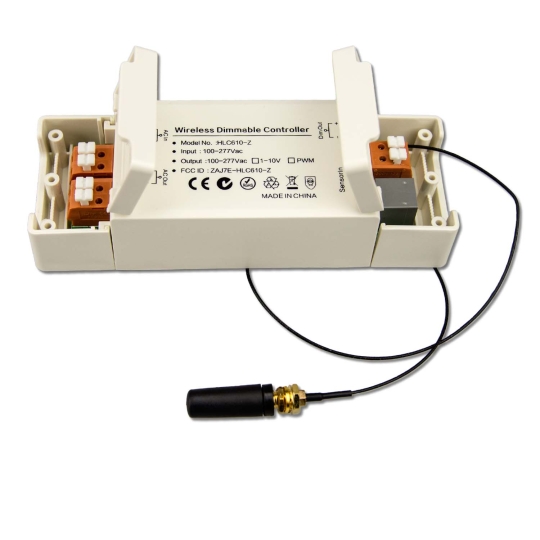 ISOLED Mesh 1 Kanal Switch 800VA / 1-10V Dimm-Output, externe Antenne