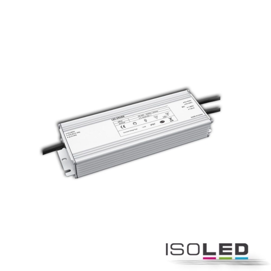 ISOLED LED PWM transformator 48V/DC, 0-250W, 1-10V dimbaar, IP67