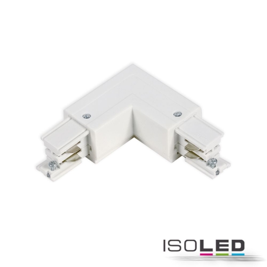 ISOLED 3-phase S1 L-connector N-conductor inside, white