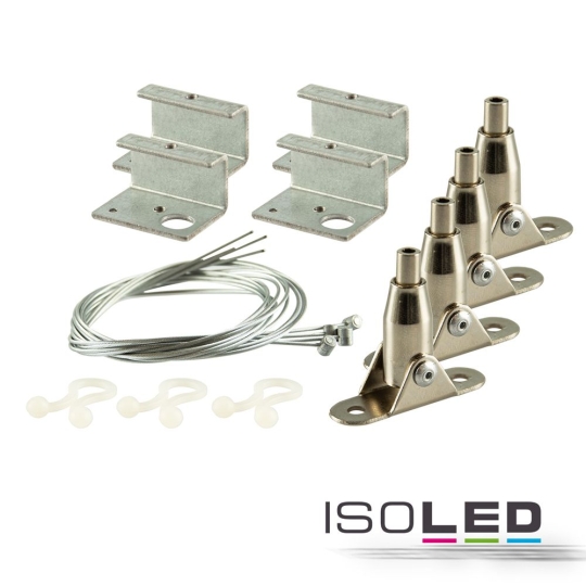 ISOLED Suspension par câble (4 pièces) pour les Line Panels UGR&lt;16