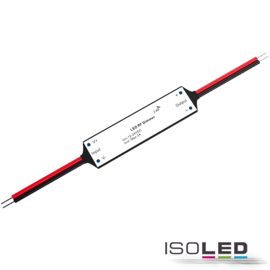 ISOLED Sys-Pro Funk Mesh PWM-Dimmer Mini, 1 Kanal, 12-24V DC 3A