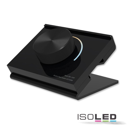 ISOLED Sys-Pro weißdynamische 1 Zone Tisch-Fernbedienung, schwarz