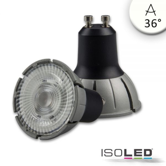 Projecteur LED ISOLED à spectre complet, 5.5W, TOQ,, 36°, dimmable - blanc chaud