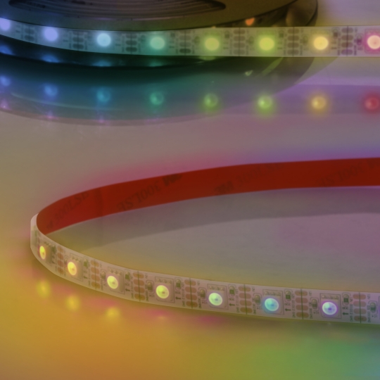 ISOLED LED Digitale Flexband WS2815 12V, 8W, IP68, RGB