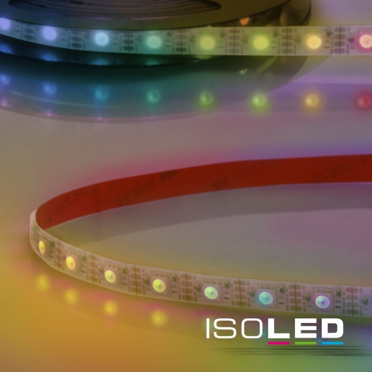 ISOLED LED Digital Flexband WS281512V, 8W, IP20, RGB