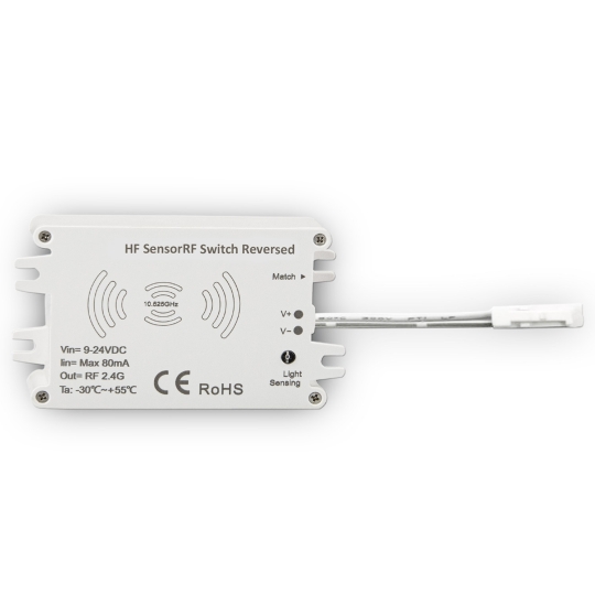ISOLED Sys-Pro radio HF bewegingsmelder MiniAMP met omkeerfunctie