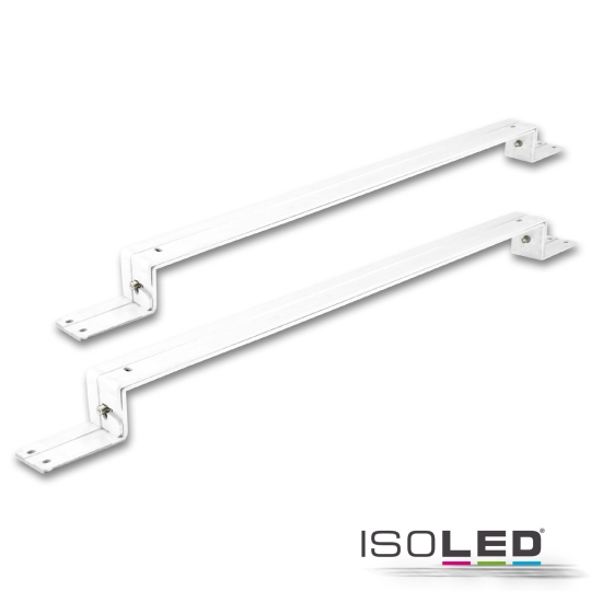ISOLED mounting bracket for ISOLED LED panel 625x625, white RAL 9016