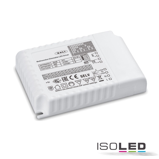 Transformateur de courant constant pour LED ISOLED 300-900mA (9-58V), 30W