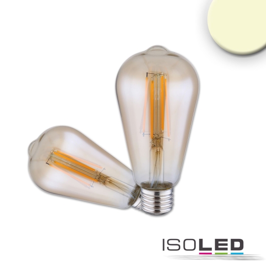 ISOLED Vintage bulb Line ST64, 7W - warm white