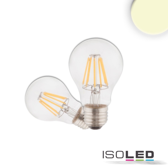 ISOLED LED Leuchtmittel Birne, 7W, E27 (3 er pack) - warmweiß