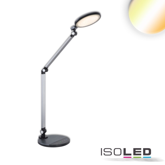 ISOLED Lampe de table métal 10W Colorswitch - blanc chaud/ blanc neutre/ blanc froid
