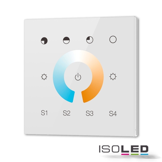 ISOLED DT8 DALI Dual-Color-Touch-Controller