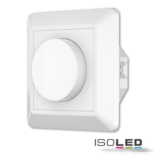 ISOLED Group Recessed Rotary Master Controller DALI DT8 CCT 1, white
