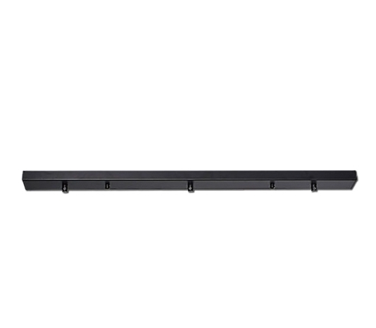 ISOLED ceiling canopy elongated, black, for 3-fold suspension