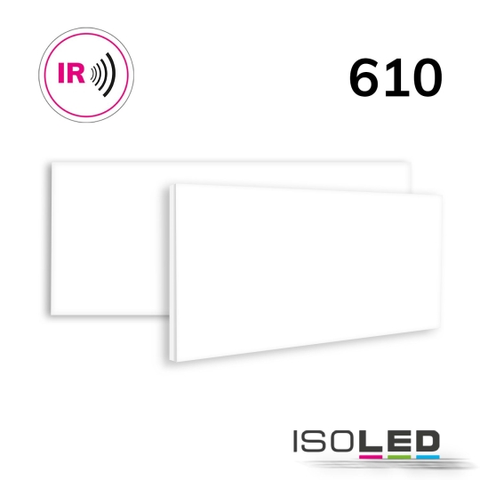 ISOLED Panneau infrarouge PREMIUM Professional 610, 500x1192mm, 580W